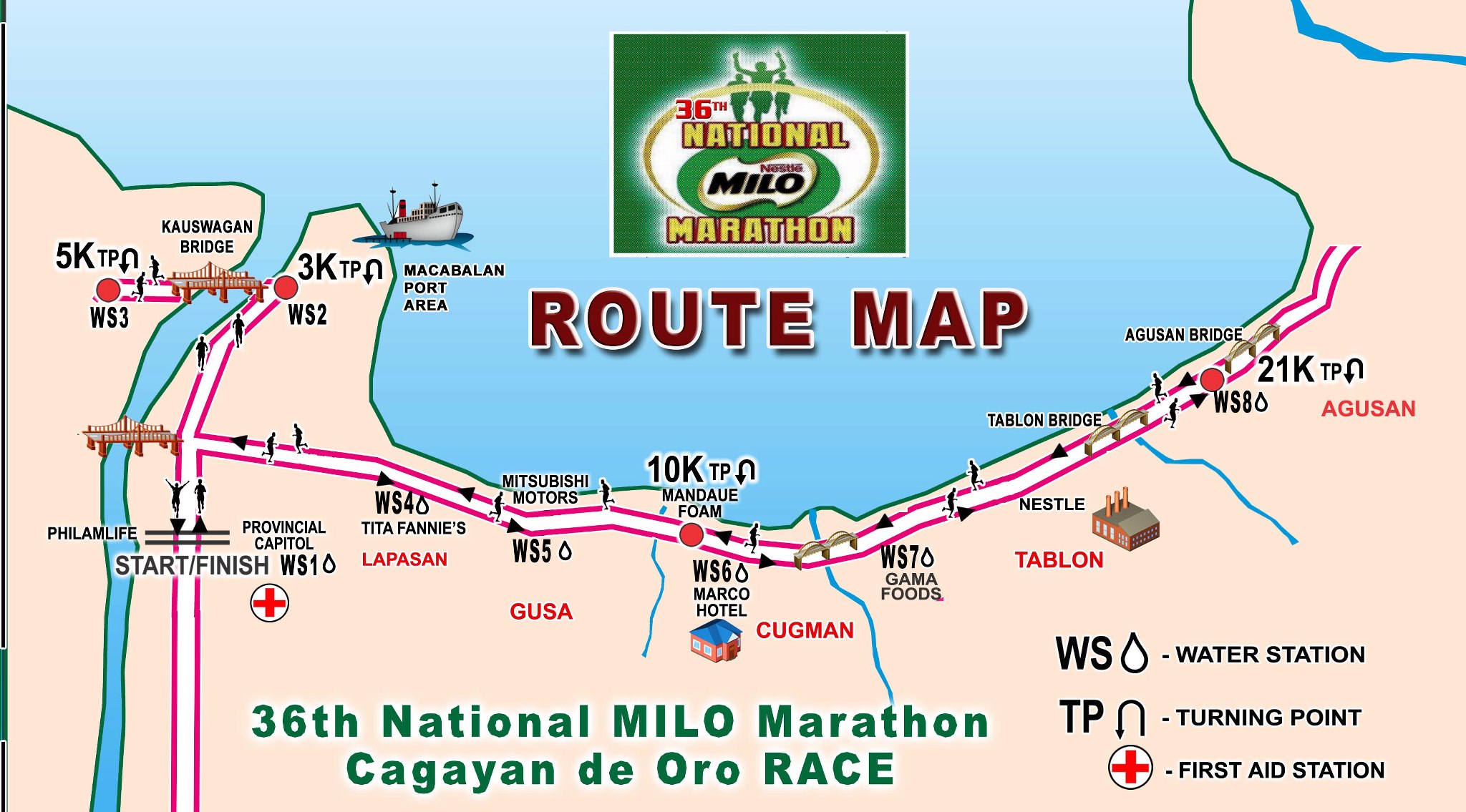 36th National MILO Marathon 2012 Cagayan de oro