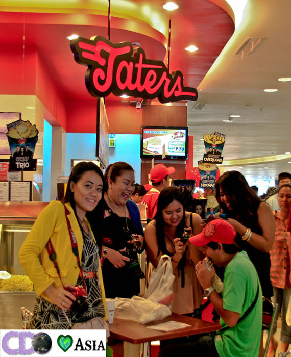 Taters in CDOX Taters cagayan de oro, taters Centrio Ayala Mall, Centrio Ayala Mall