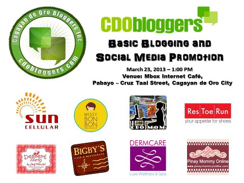 CDO BloggersX basic blogging and social media, Cagayan de Oro Bloggers, how to start blogging, blogging 101 workshop