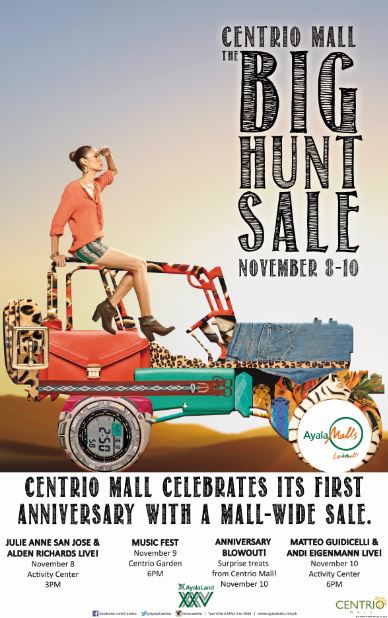 Centrio Ayala Mall, Centrio Ayala Mall Celebrates 1st Anniversary, Anniversary day, AYala Anniversary day