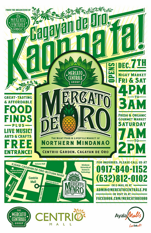 MERCATO DE ORO, Mercato Centrale, cagayan de oro, Ayala Mall’s Centrio Cagayan de Oro, Mercato Centrale group, market in the Philippines, Mercato Centrale Cagayan de Oro