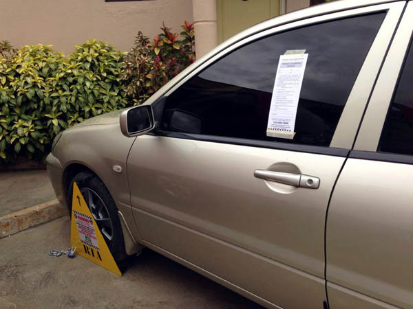 Wheel Clamps on Illegal Park Vehicles in Cagayan de Oro, Roads and Traffic Administration, RTA, Roads and Traffic Administration cagayan de Oro, cdo guide, Campaigners for Road Courtesy and Discipline, wheel clamps