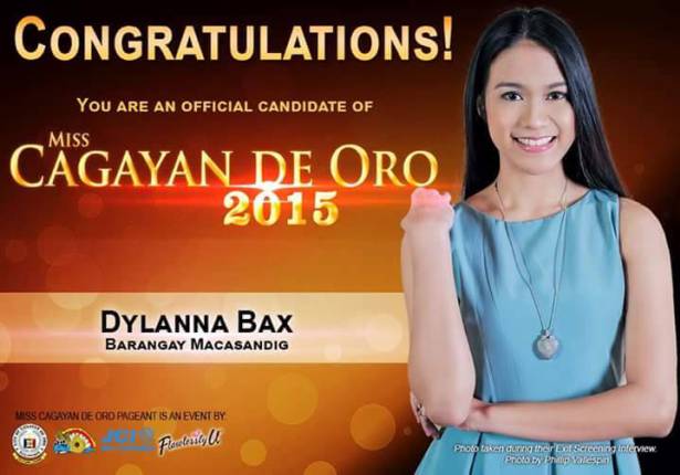 Miss Cagayan de Oro, Miss CDO 2015, Miss Cagayan de Oro 2015, Miss Cagayan de Oro candidates, official candidates of Miss Cagayan de Oro 2015, Miss Cagayan de Oro winner, Miss Cagayan de Oro 2015 schedule, Miss CdeO, Miss Cagayan de Oro talents