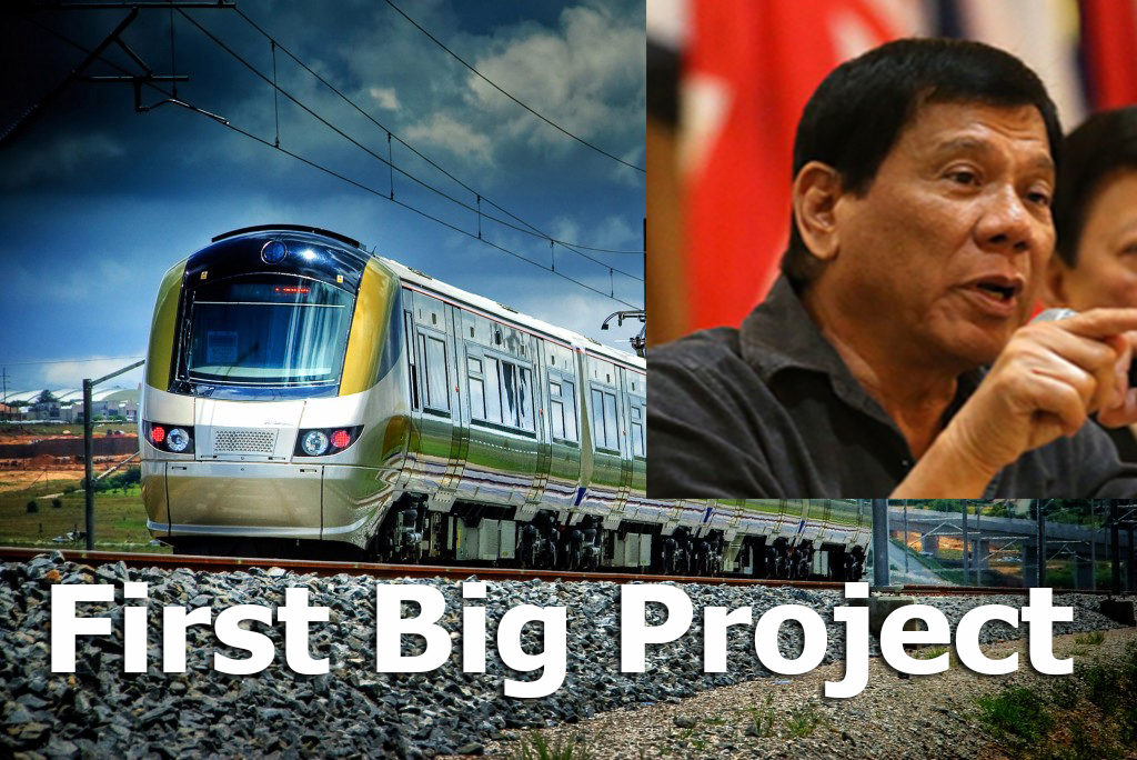 President Rodrigo Duterte, Railway Project in Mindanao, Department of Transportation and Communications, railway system project for Luzon to Mindanao, estimated project cost, Mindanao, Cagayan de Oro railway