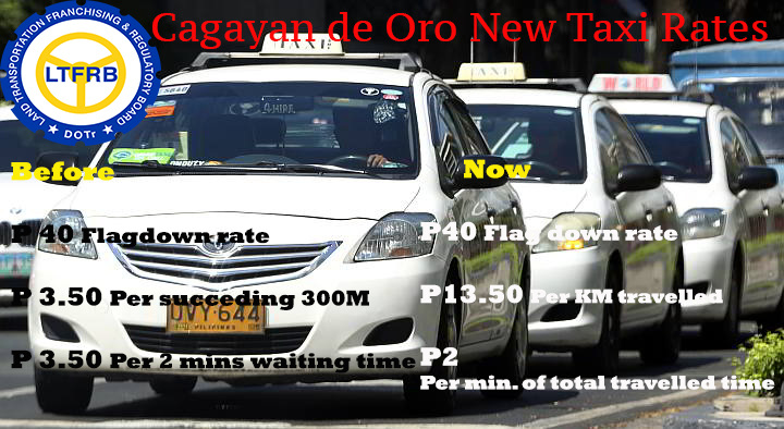 LTFRB Cagayan de Oro Taxi calibration