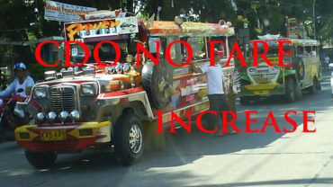 No fare increase, CDO No fare increase, LTFRB 10, No fare increase Nothern Midanao