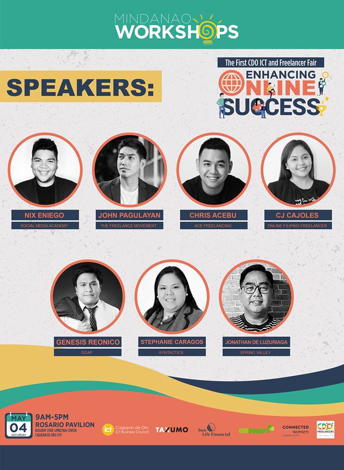 CDO ICT and Freelancer Fair Speakers