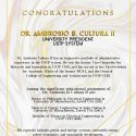 USTP New President Dr. Ambrosio B Cultura II