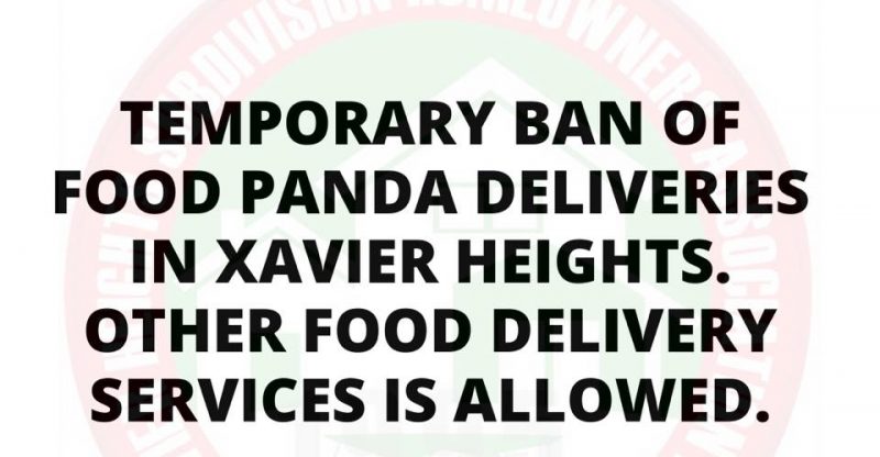 Food Panda Temporary Banned, Food panda Banned