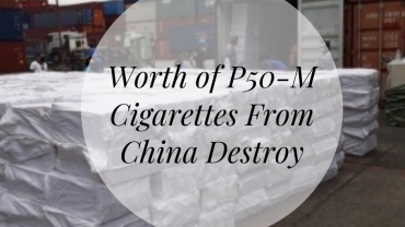 Smuggle Cigarettes, China Cigarettes, CDO Port