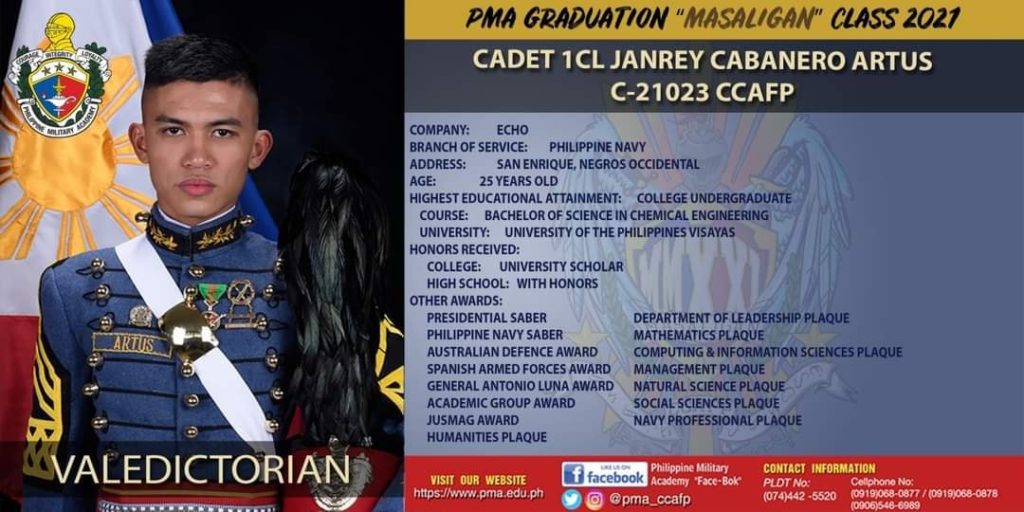 PMA Cadets, PMA Batch Masaligan 2021, PMA Graduates, PMA Top Cadets