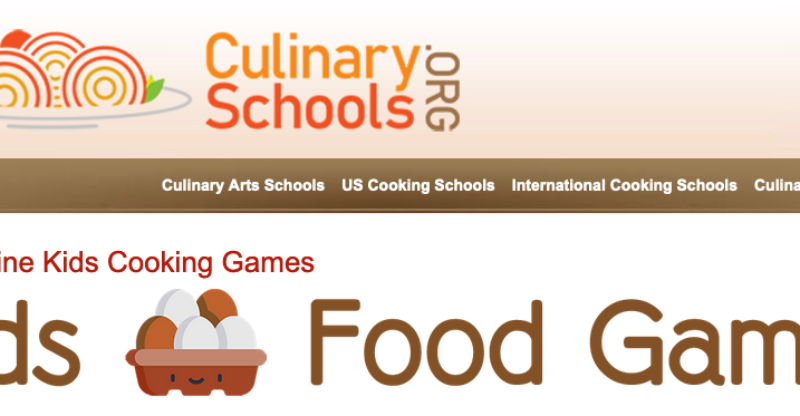 Culinary games, culinary school games, culinary school for kids, kids culinary games, culinary for kids, kids games, school games,