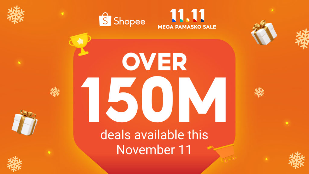  Shopee’s 11.11 Mega Pamasko Sale, Salamat shopee, shopee PH