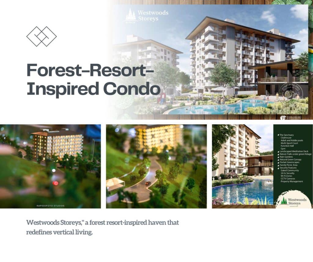 Westwoods Storeys, Cagayan de Oro condominium, Forest resort-inspired condo, Low-density condominium, Urban rainforest living, Peaceful living in CDO, Green development, Nature-inspired condominium, Eco-friendly living, Sanctuary city living