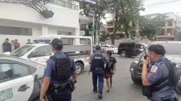 Scene of the altercation along Pabayo Street where stabbing occurred