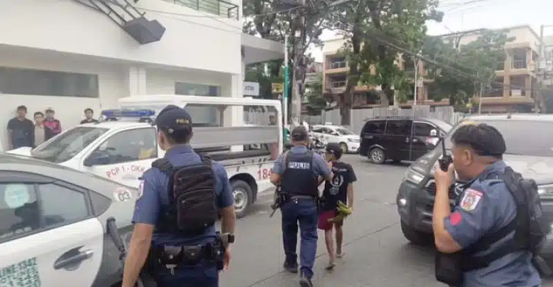 Scene of the altercation along Pabayo Street where stabbing occurred