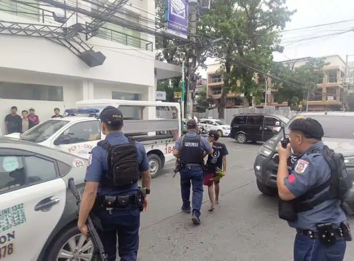 Scene of the altercation along Pabayo Street where stabbing occurred